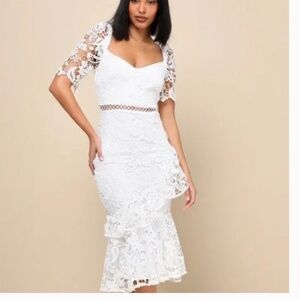 Nordstrom Briarwood Lace Midi Dress